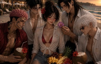 Paradise Shift JJK Summer Resort AU