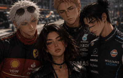 Racing Hearts JJK Formula 1 AU