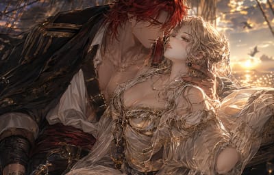 Salt & Velvet: Pirate Captain x Courtesan