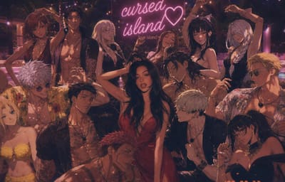 Cursed Island: JJK Love island AU