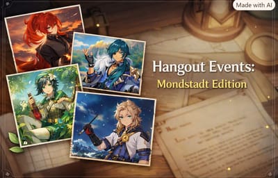 Hangout Events: Mondstadt Edition