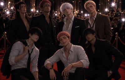 Red Carpet Secrets: JJK Celebrity AU
