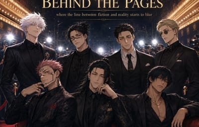 Behind the Pages | JJK modern celebrity AU