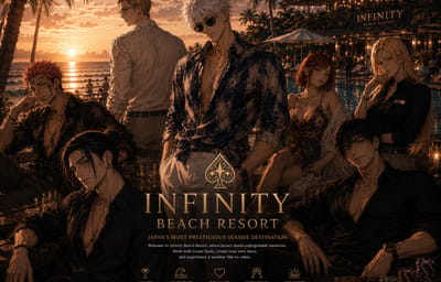 Infinity Beach Resort | JJK AU