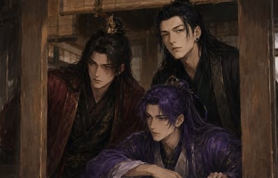 Silk, Swords & Suitors | Jinshi, Zuko & Geto