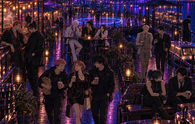 Neon Harbor | JJK Floating City AU