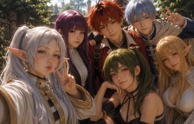 Beyond the Demon Age: Frieren College Campus AU