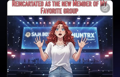 Reincarnated as the new member of my favorite group
