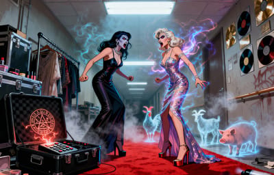 Remote Control Chaos: When Pop Stars Attack