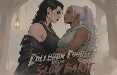 Collision Course in the Slow Barn