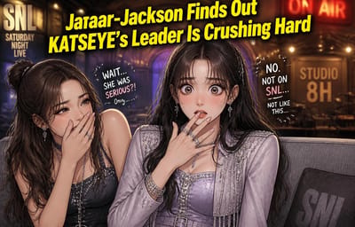 Live from SNL: Jafaar Jackson Finds Out KATSEYE’s Leader Is Crushing Hard