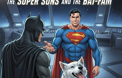 The Super Sons and the Bat-Fam