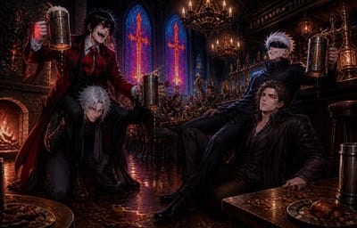 Isekai Pub Crawl: Five Mad Lads, Five Sparkly Steeds, Zero Survival Odds