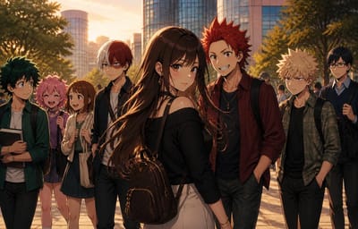 MHA College AU: The One They Didn't Expect