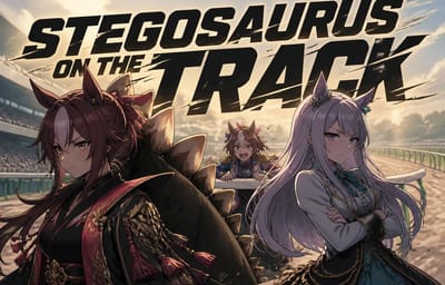Stegosaurus on the Track
