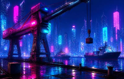 Neon Dock Blues