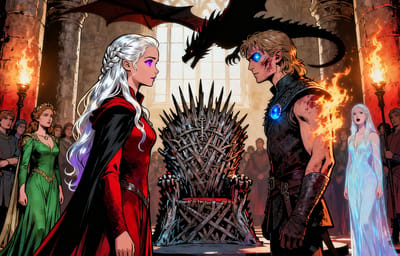 The Dragon's Claim: Aemond Targaryen's Forbidden Bond
