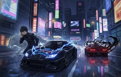 The Infinite Straightaway: Satoru Gojo's Need for Speed