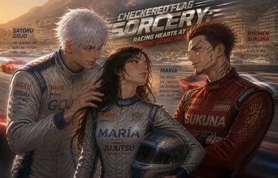 Checkered Flag Sorcery: Racing Hearts at Jujutsu Grand Prix