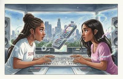 The Transformation Remote: SZA & Chloe's Chaotic Challenge