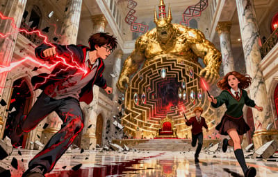 The Labyrinth of Power: When Hogwarts' Heroes Become Monsters