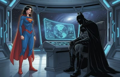 Clash of Titans: The Kryptonian and the Bat