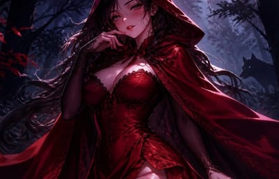 In the Woods - A Little Red Ridding Hood Retelling