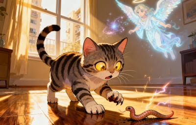 What If My Girlfriend Were a Worm? (A Feline's Dilemma)