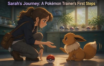 Sarah's Journey: A Pokémon Trainer's First Steps