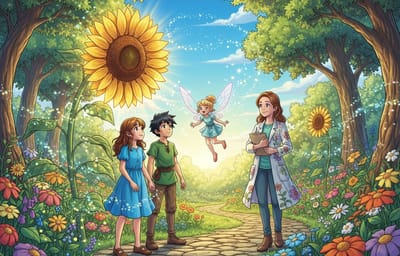 Growing Magic: Maya and Leo's Puberty Journey