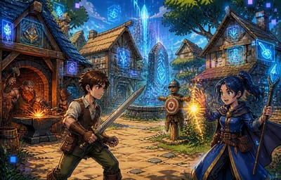 The fantasy MMO in the different universe