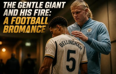 The Gentle Giant and His Fire: A Football Bromance
