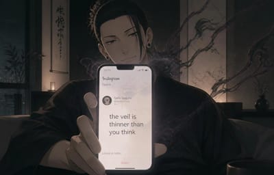 Suguru Geto’s Instagram Notes