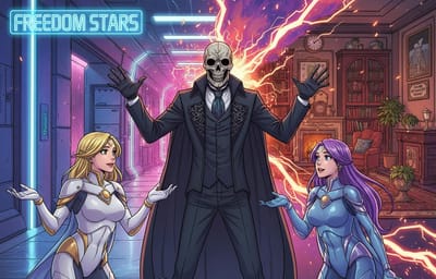 Doctor Fright vs. The Freedom Stars: A Villain's Moral Crusade